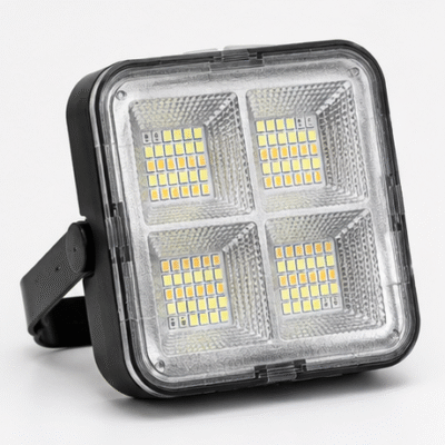 پروژوکتور شارژي خورشیدی LED با چهار حالت نور دهی
